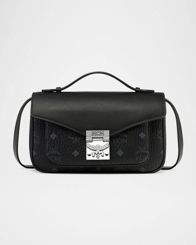 Tracy Medium Visetos Crossbody Bag